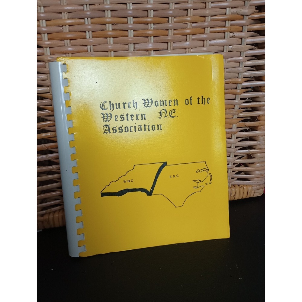 Local Interest Cookbook Church Women of the Western NC Spiral Vintage